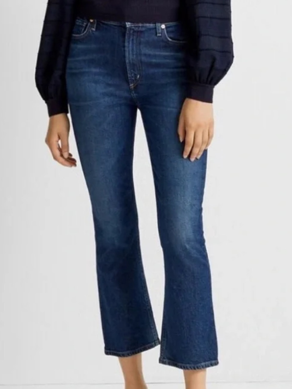 Citizens Of Humanity Demy Cropped Flare Jeans